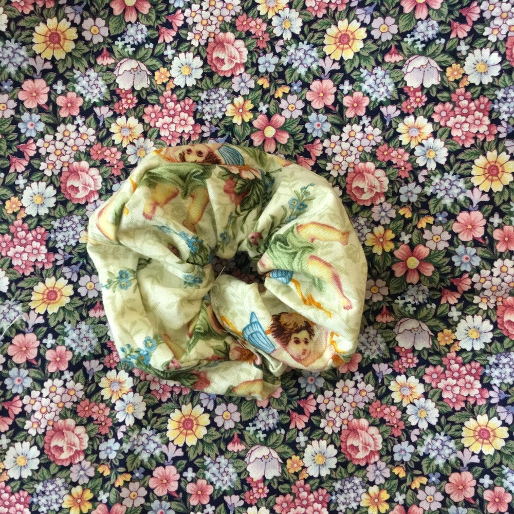 Floral Angels Scrunchie